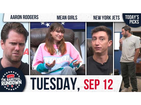 Aaron Rodgers and the Mean Girls are Gone - Barstool Rundown - September 12th, 2023