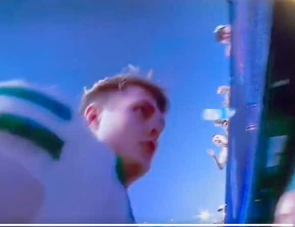 Some Asshole Drilled Zach Wilson With A Water Bottle As He Walked Into The Tunnel, Now Has To Deal With The Wrath Of Zach's Mom