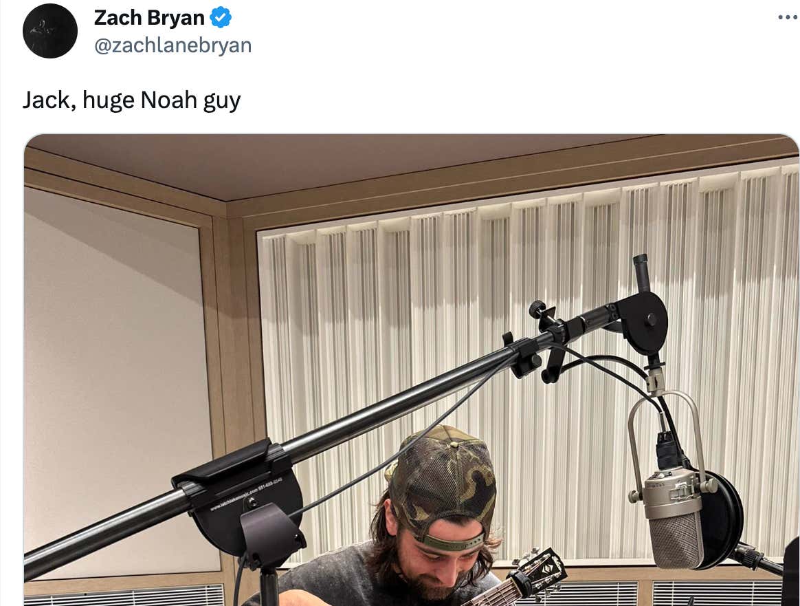 Zach Bryan and Noah Kahan Appear To Be Working On Some Sort Of