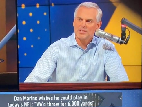 Colin Cowherd Told On Himself Again On Air By Claiming "All He Listens To Is AC/DC" And His Favorite Song Of Theirs Is "Rock You Like A Hurricane"