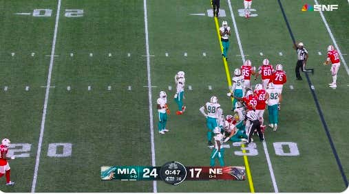 For the Second Straight Week, the Patriots Come Up Inches Short and Lose on a Booth Review