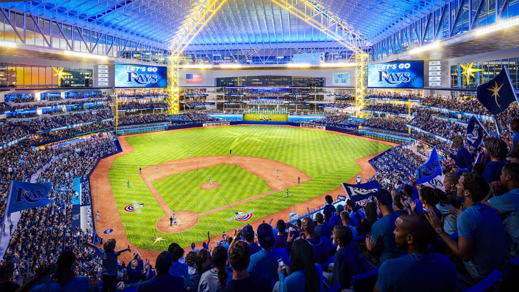 The Renderings Of The Rays New Proposed Ballpark Look Incredible....But They Still Will Struggle To Draw Fans There