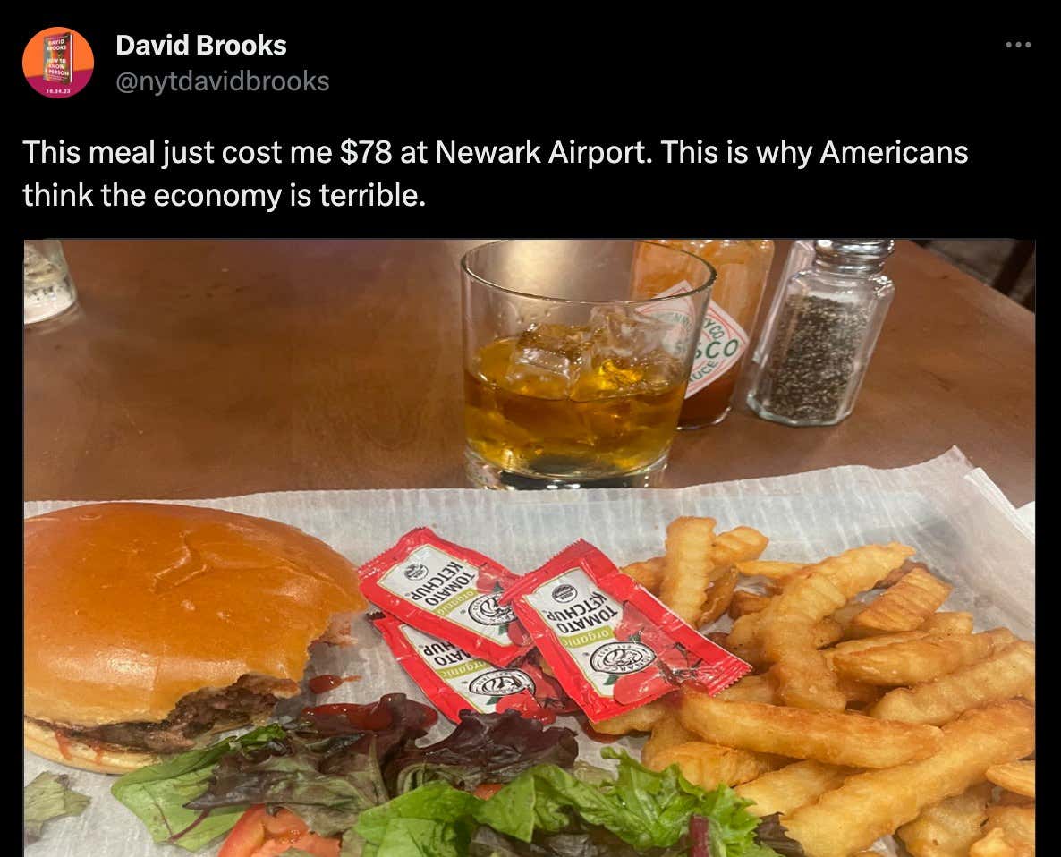 Pour One Out For This Idiot Columnist Who Ended Up Spending $78 On A Shitty Airport Burger (And Definitely Not A Ton Of Booze)