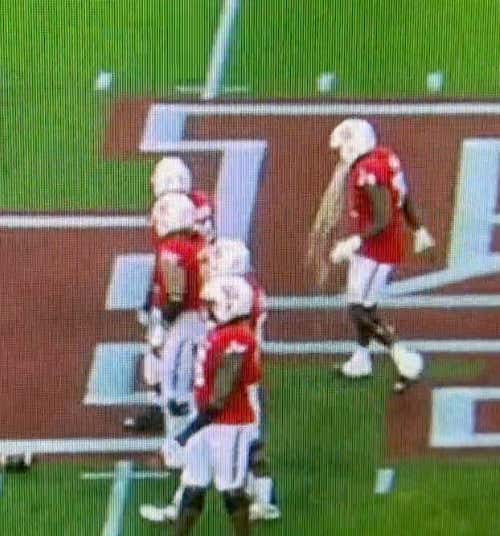 A Houston OL Walked To The Line While Unloading A Comical Amount Of Vomit And Still Gave His All On The Next Play