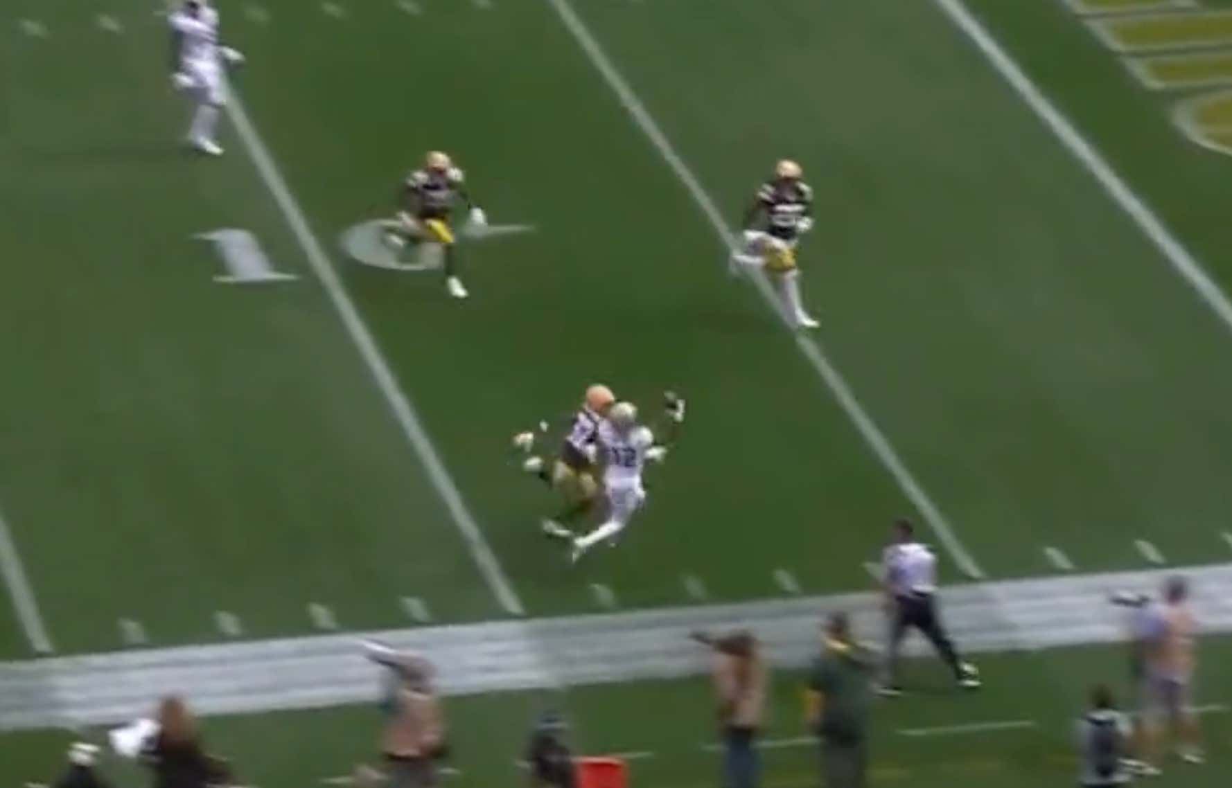 For The Second Week In A Row, Chris Olave Came Through With A Ridiculous One Handed Catch