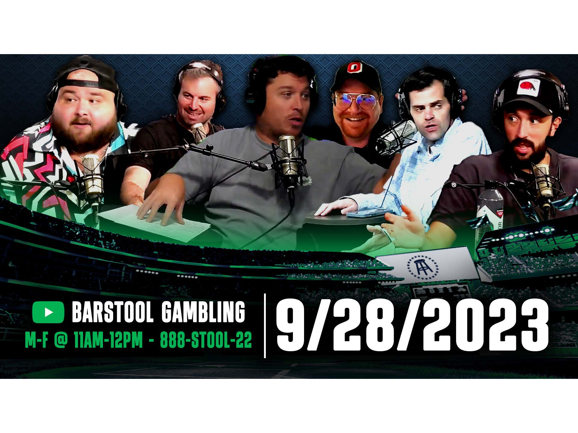 Barstool Sports Picks Central Thursday, September 28th, 2023 Barstool Sports
