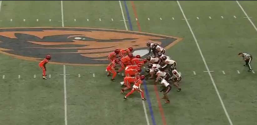All The Morons Who Think The Tush Push Should Be Banned Must Be Sick Watching Oregon State Fake One For A 45-Yard Touchdown