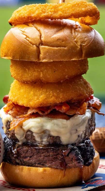 The "SchwarBurger" For Phillies Playoff Games Looks Amazing And Should Possibly Come With A Cardiologist