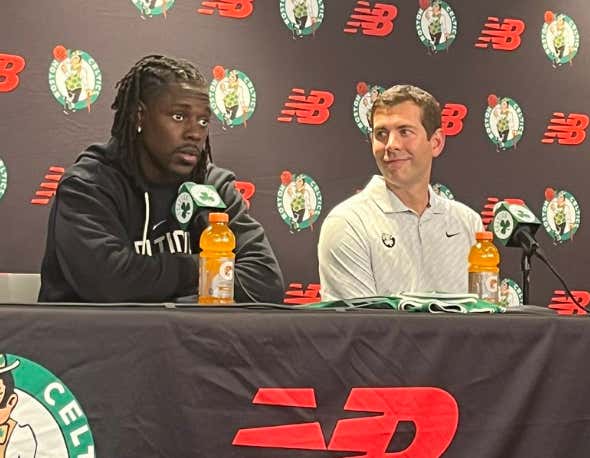 The Jrue Holiday Introductory Press Conference Was Pure Unadultered Celtics Porn