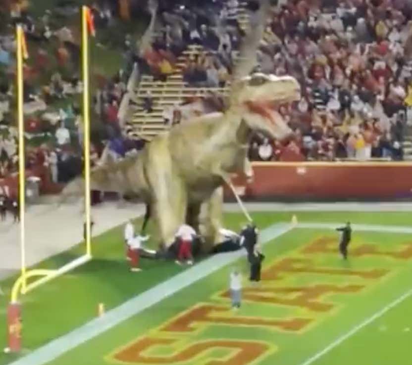 What The Fuck Is Going On At Iowa State Tonight?