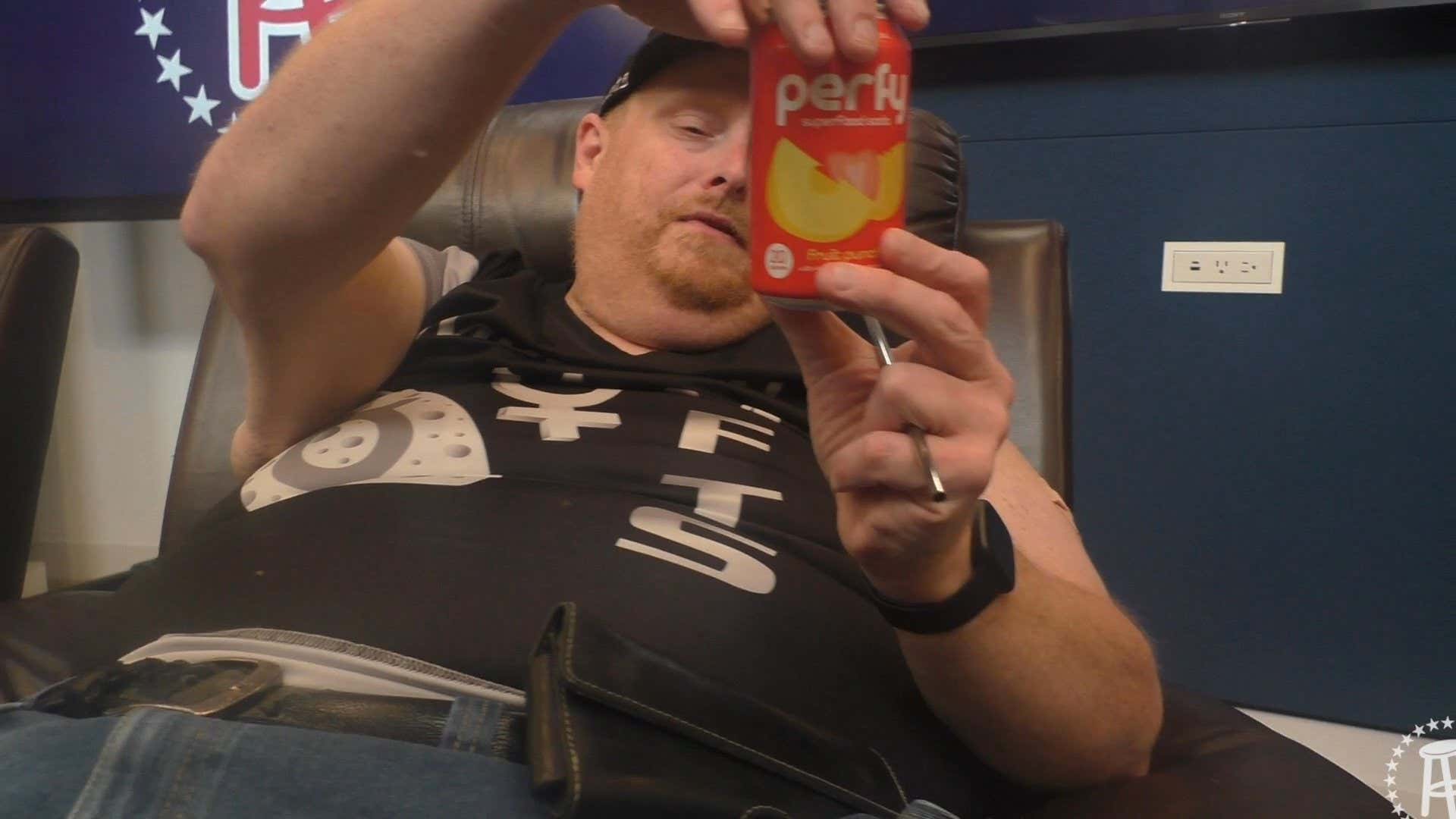 Tank's Taste Test Perfy Fruit Punch Soda