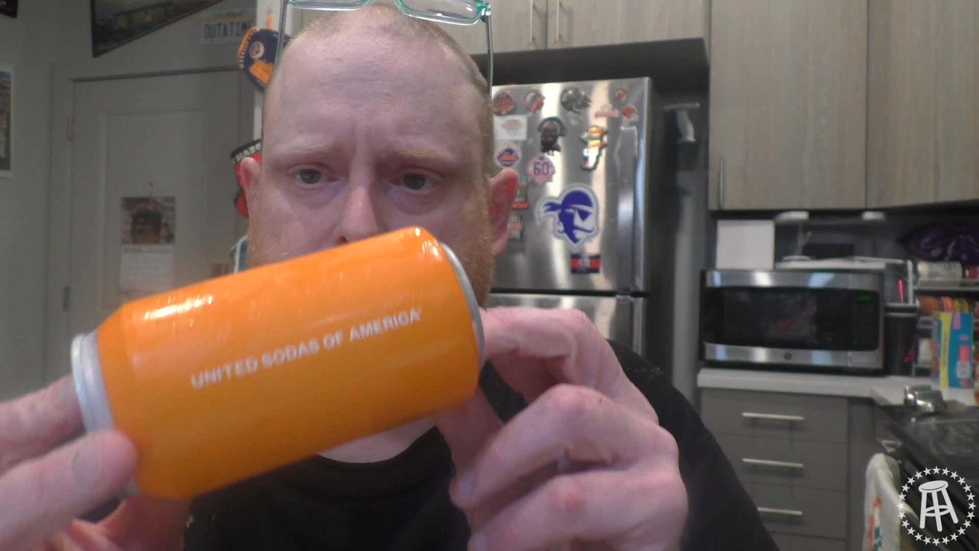 Tank's Taste Test United Soda of America Orange Nectarine