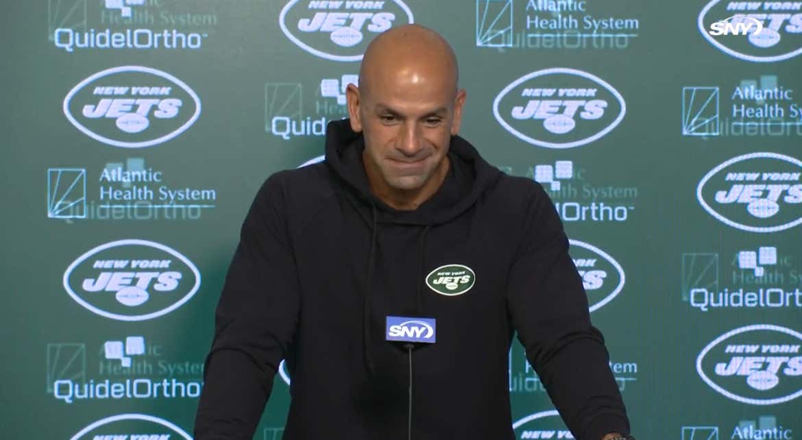 Robert Saleh’s Foolproof Plan To Stop The Brotherly Shove Is Just To Give Jalen Hurts 11 Kisses