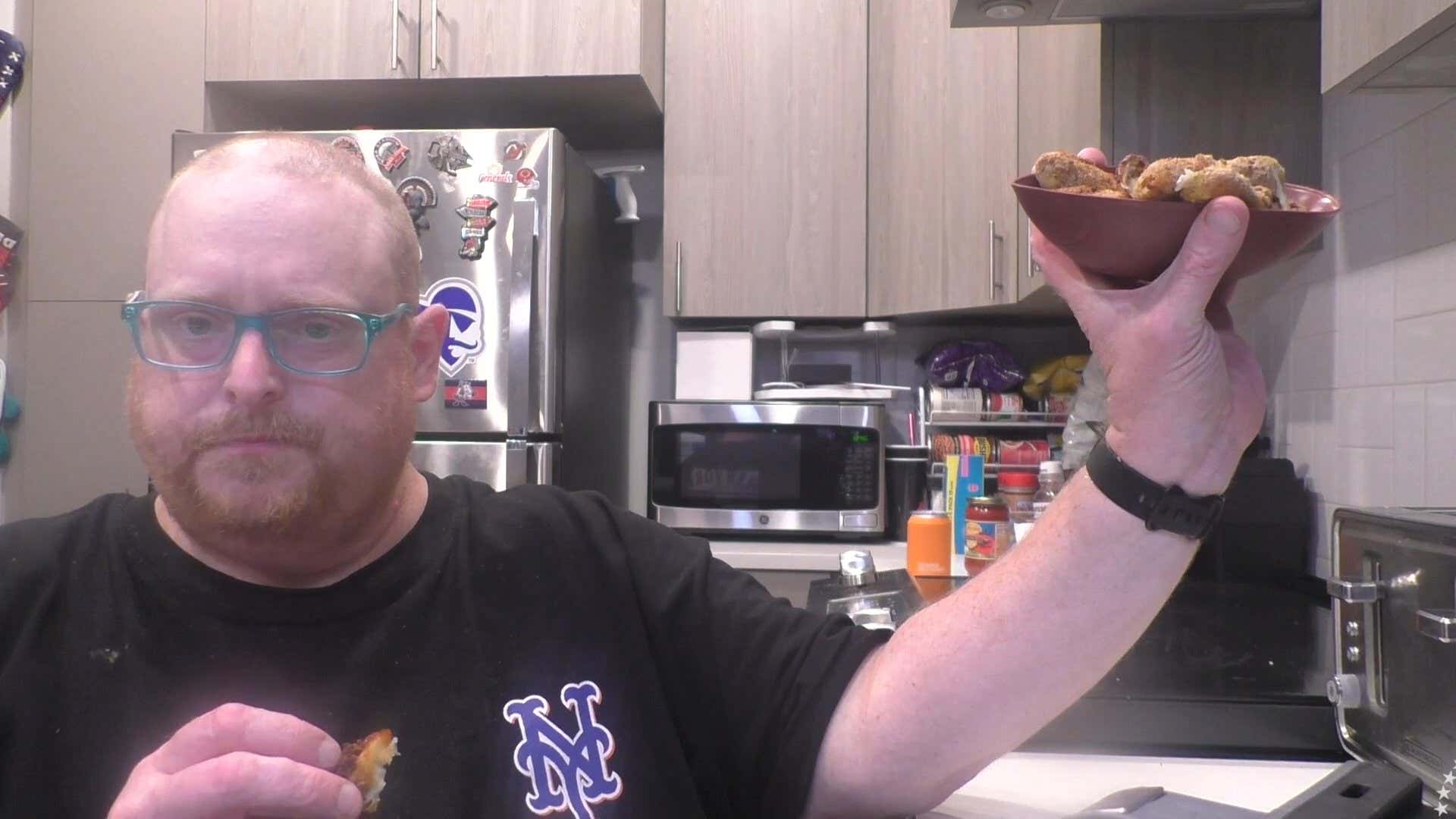 Tank Cooks Mozzarella Sticks