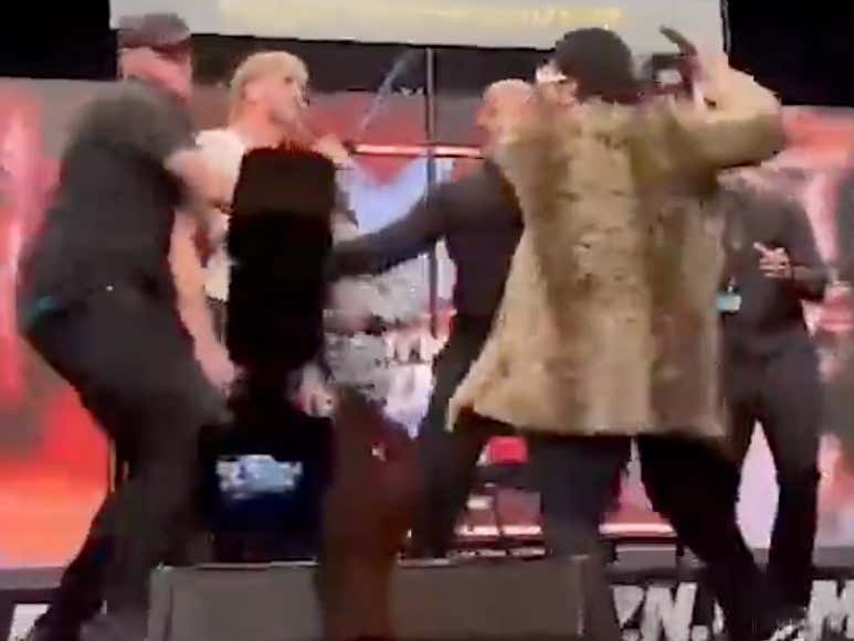 Logan Paul Was Gushing Blood After Things Got Physical During His Face
