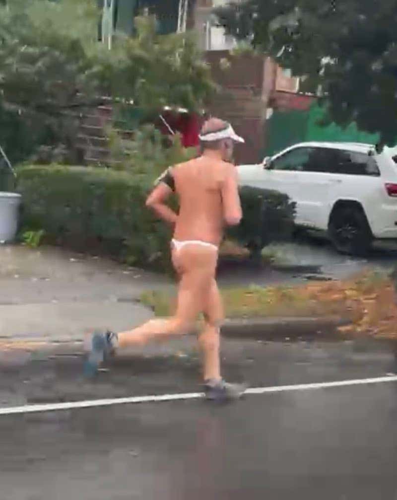 Under No Circumstances Is It Ever Acceptable For Someone To Run In A Thong