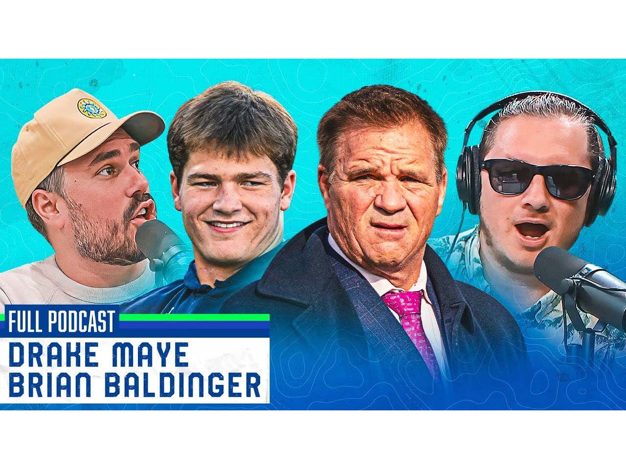 FULL VIDEO EPISODE NFL With Brian Baldinger, 1 Question With Drake