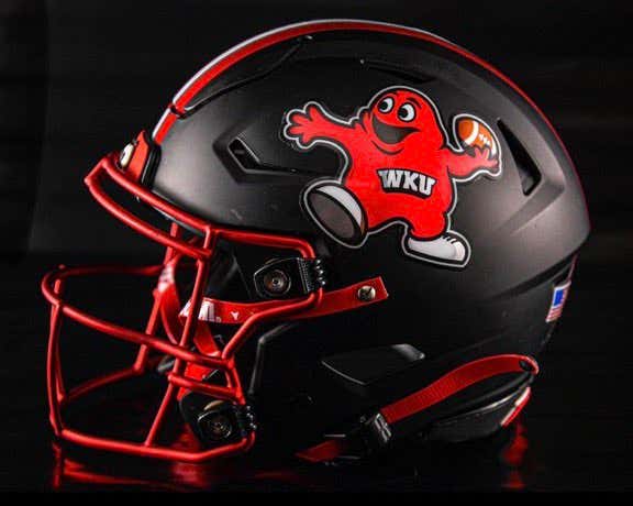 Western Kentucky Players Will Wear SEVEN Different Customized Helmets Against Liberty Based On Their Position