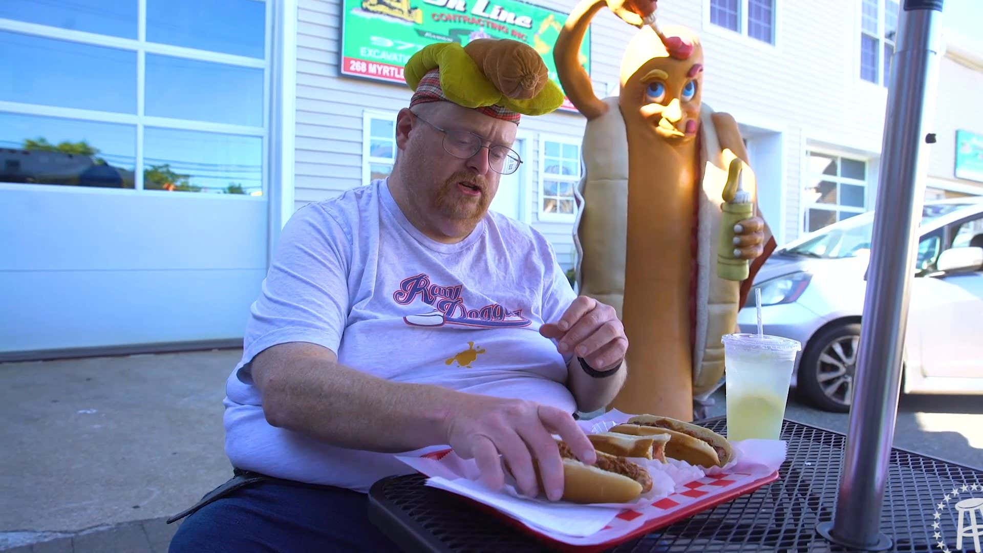 Raw Dogging at J&M Grill & Catering in Booton, NJ