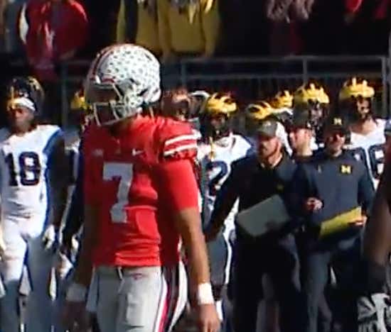 This Video From Last Year’s Ohio State vs. Michigan Game Shows Everyone From Harbaugh To The Water Boys Knew They Were Cheating