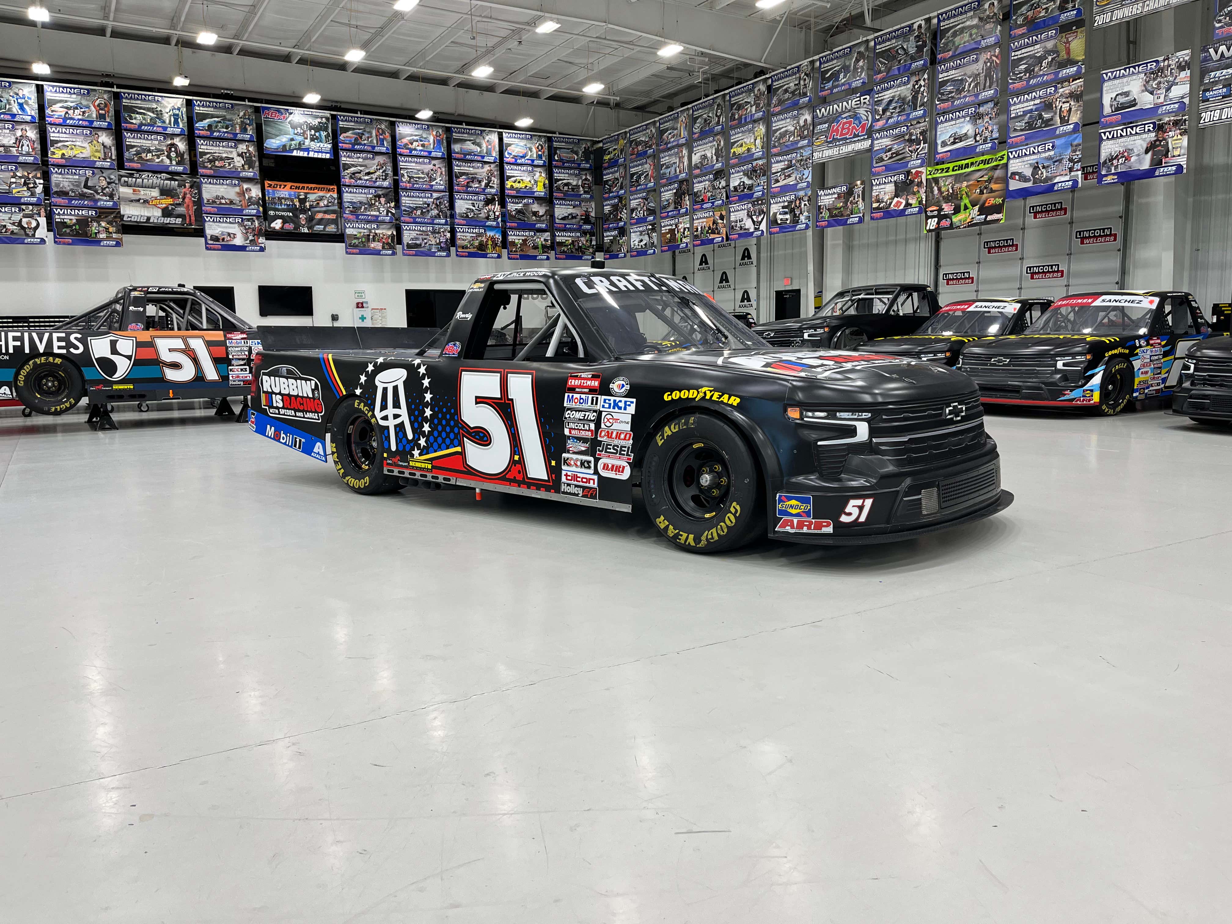 I just bought a VERY EXPENSIVE pickup truck: Introducing the #51 Rubbin' Is Racing Truck