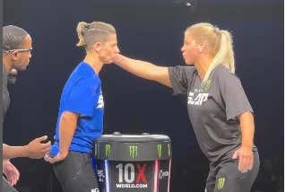 Congratulations to Women for Finally Breaking the Professional Power Slap Glass Ceiling