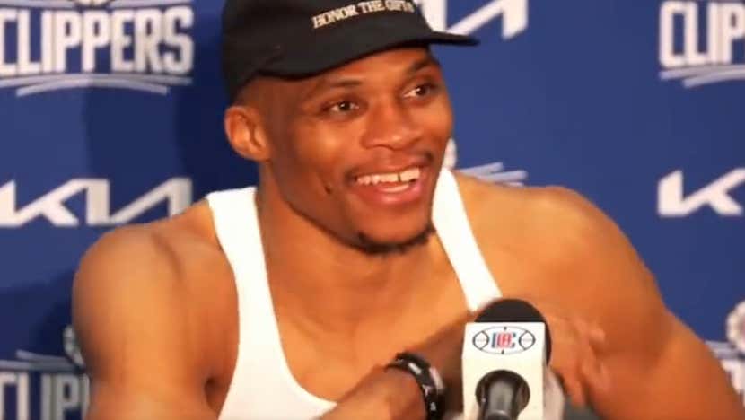Russell Westbrook Can Barely Contain His Excitement That He's No Longer On The Lakers
