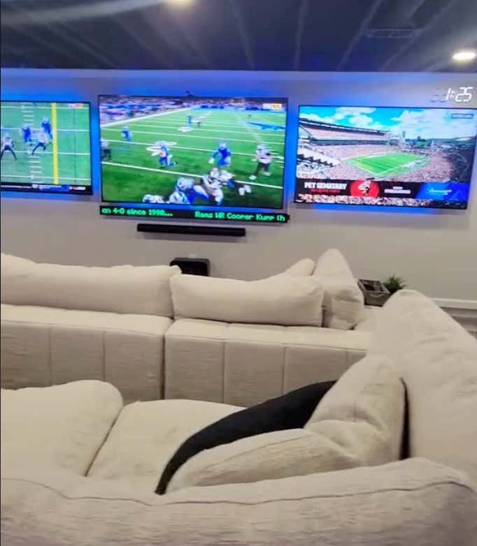 This Guy Put New Meaning To The Word Man Cave With His Perfect Setup