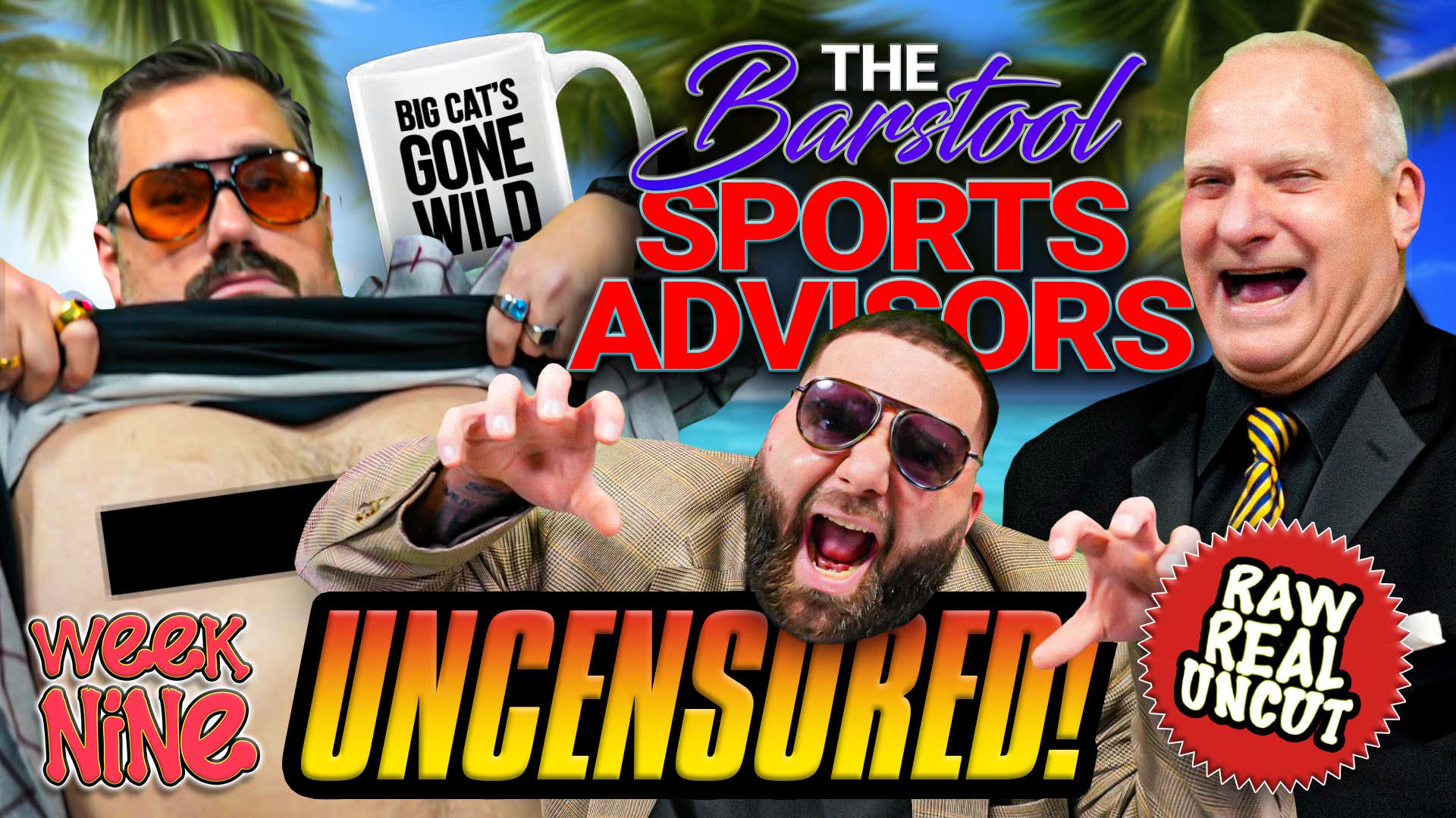 Big Cat GONE WILD - Barstool Sports Advisors Week 9
