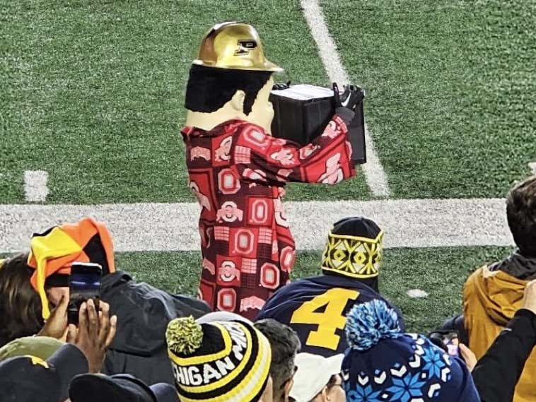 And The Troll Of The Year Award Goes To Purdue's Mascot For Filming The