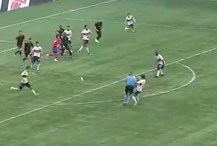 It Doesn't Matter What The Penalty Is, You Gotta Fight A Ref Who Hits You With A Blindside Tackle And Costs You The Season