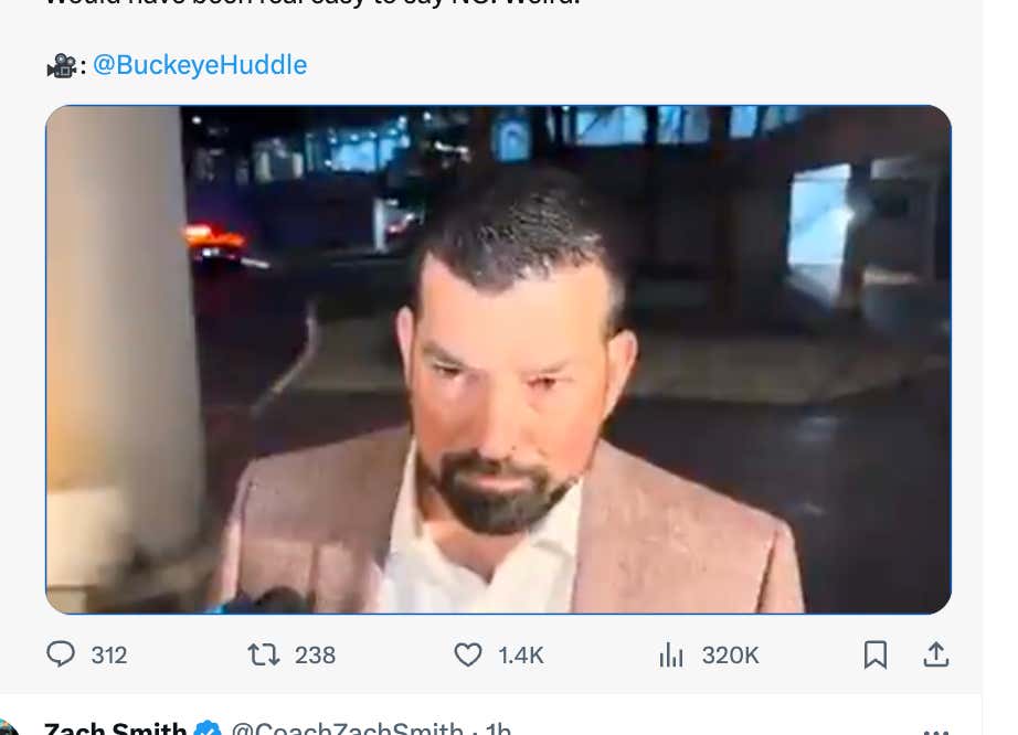 Ryan Day Was Asked Point Blank If He Turned In Michigan For Cheating And He Didn't Say No