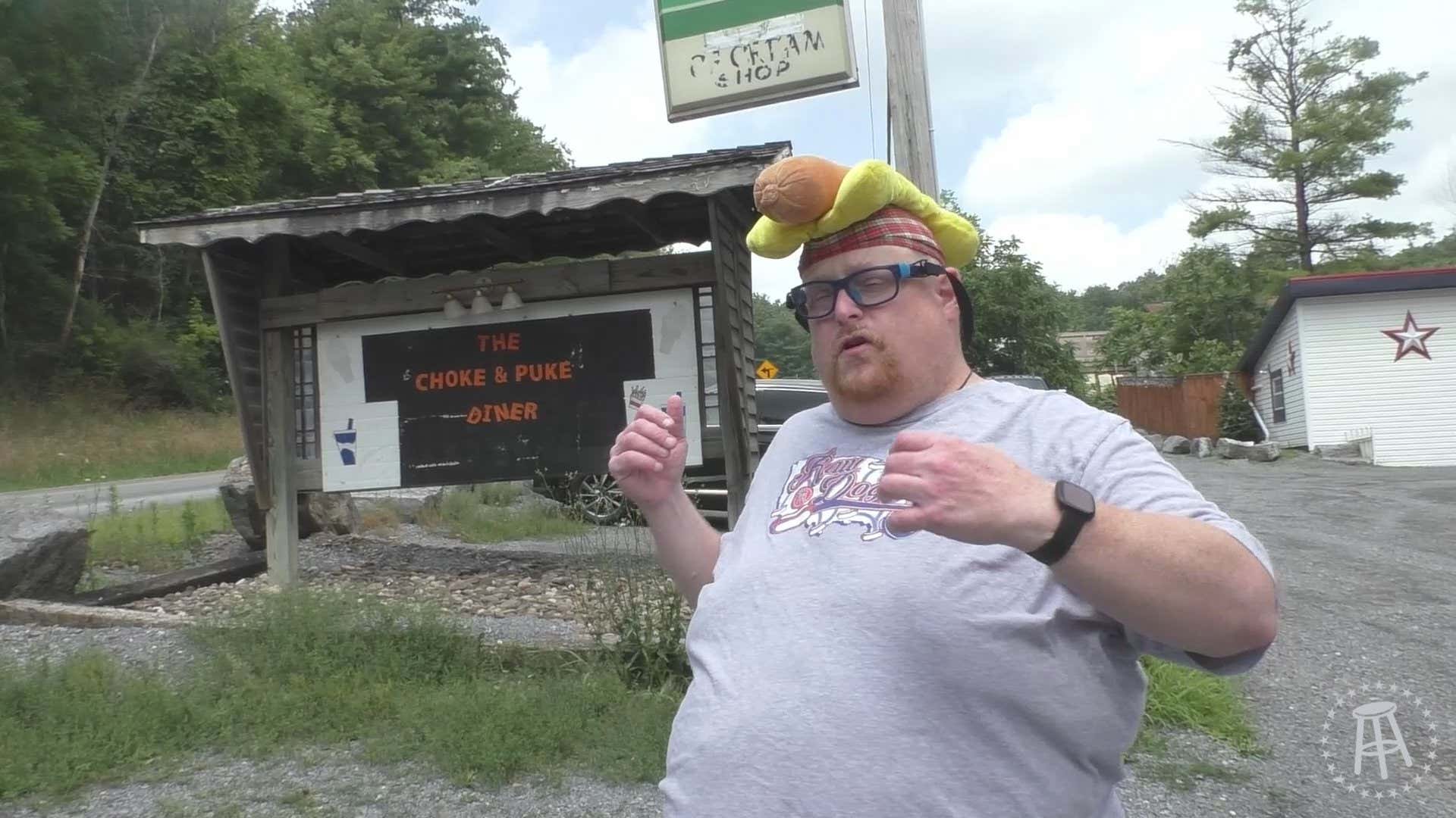 Raw Dogging at Choke & Puke Diner in Loganton, PA