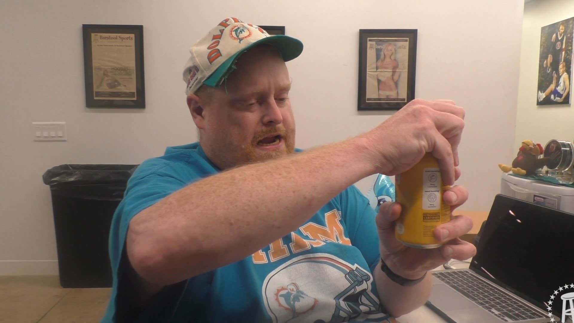 Tank's Taste Test Tropical Citrus Soda