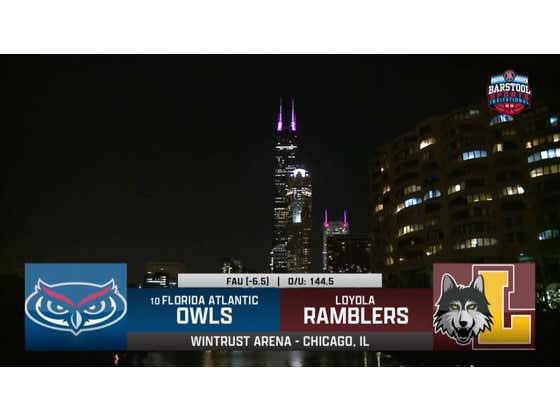 FULL REPLAY: 2023 Barstool Sports Invitational Game 1: Loyola Chicago vs. FAU