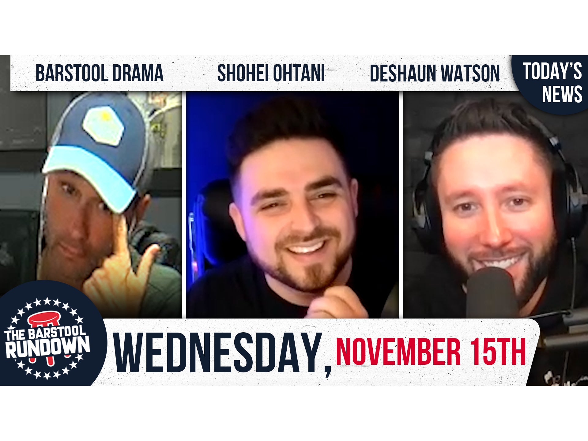 Jared Carrabis Returns to the Rundown - Barstool Rundown - November 15th, 2023