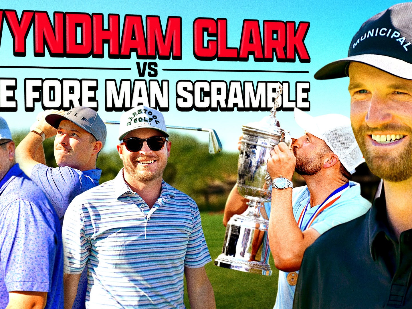 We Played The U.S. Open Champion, Wyndham Clark In A Match