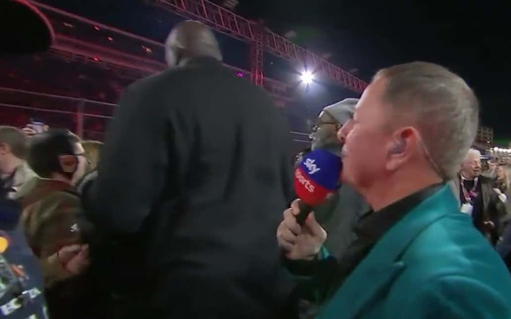 I Can’t Stop Laughing At This Reporter Getting Shut Down By Shaq