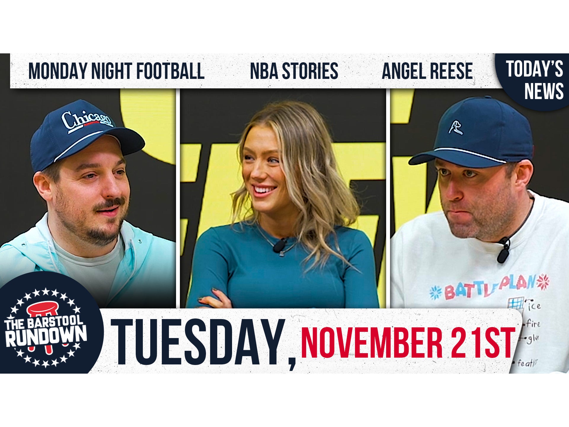 Taylor Swift is Travis Kelce's Succubus - Barstool Rundown - November 21st, 2023