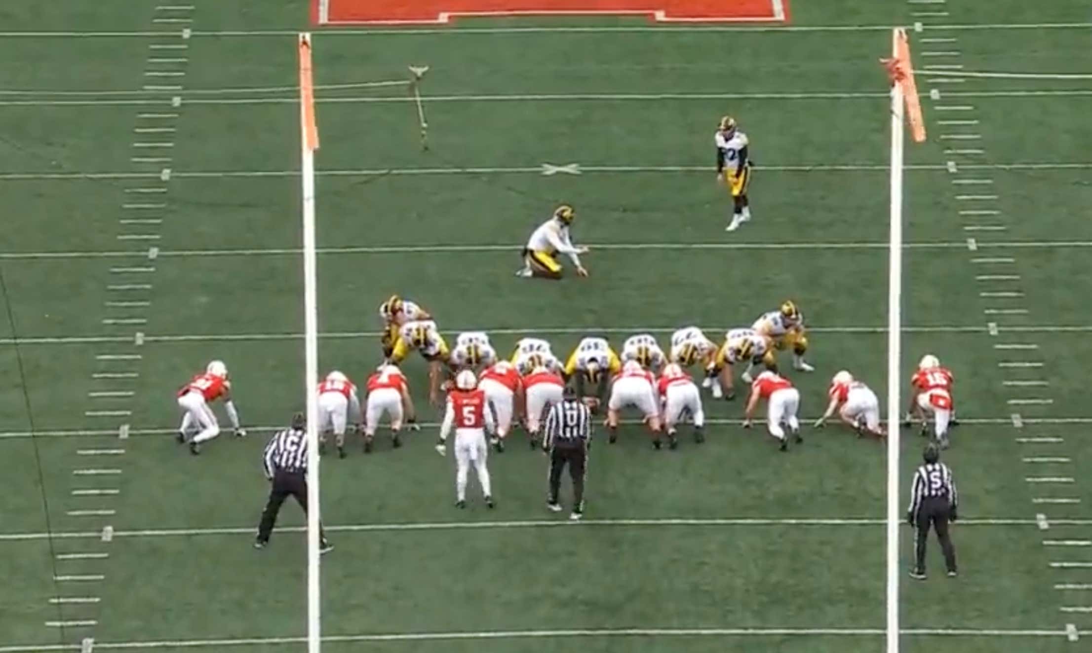 Iowa Brought In Its BACKUP Kicker For The Game-Winning Field Goal Against Nebraska After Not Having An Attempt All Season
