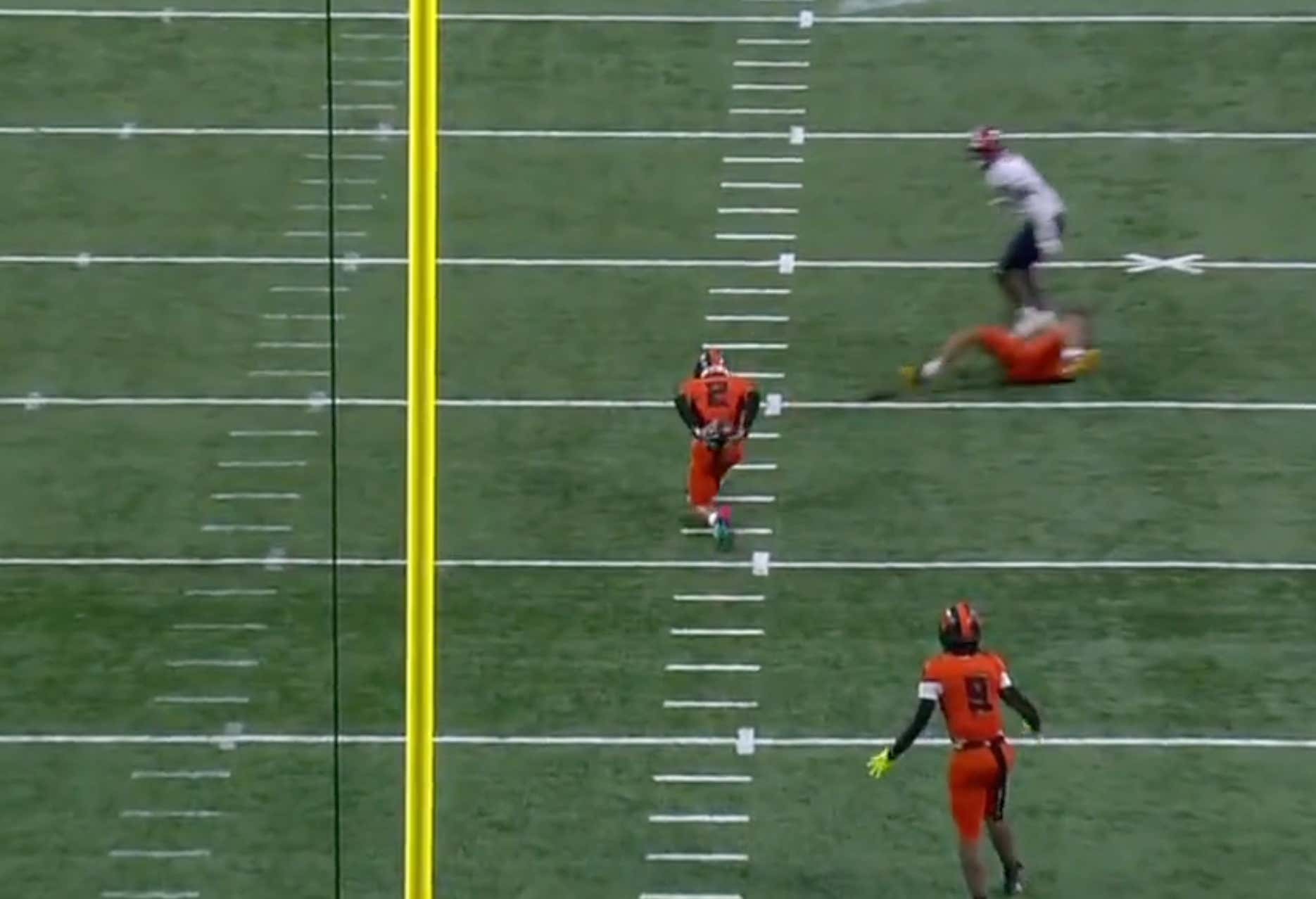 This High Schooler In Michigan Made One Of The Slickest Interceptions You're Ever Gonna See