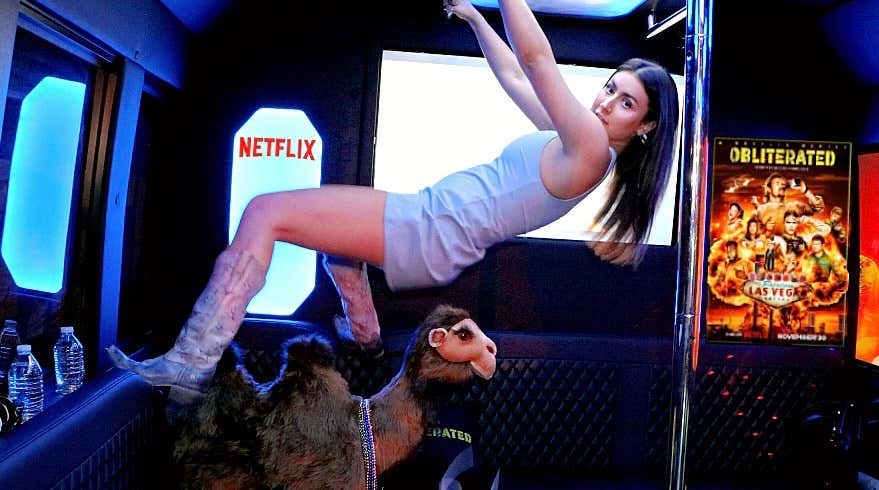 I CRASHED A NETFLIX EVENT!