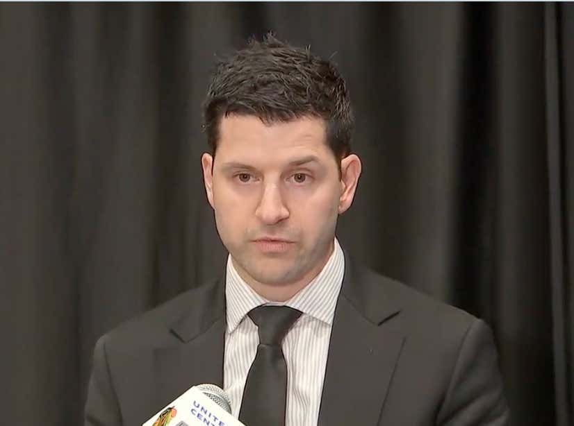 Blackhawks GM, Kyle Davidson, Just Addressed The Corey Perry Termination And All Of The Rumors