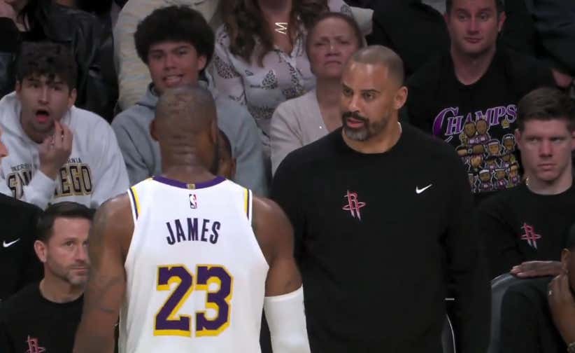Ime Udoka Was Ejected Last Night All Because He Started Talking Shit To LeBron James