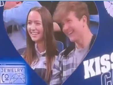 Watch: University Of Nevada Bro Gets Friend Zoned In Real Time After Girl Refuses To Kiss Him On The Kiss Cam
