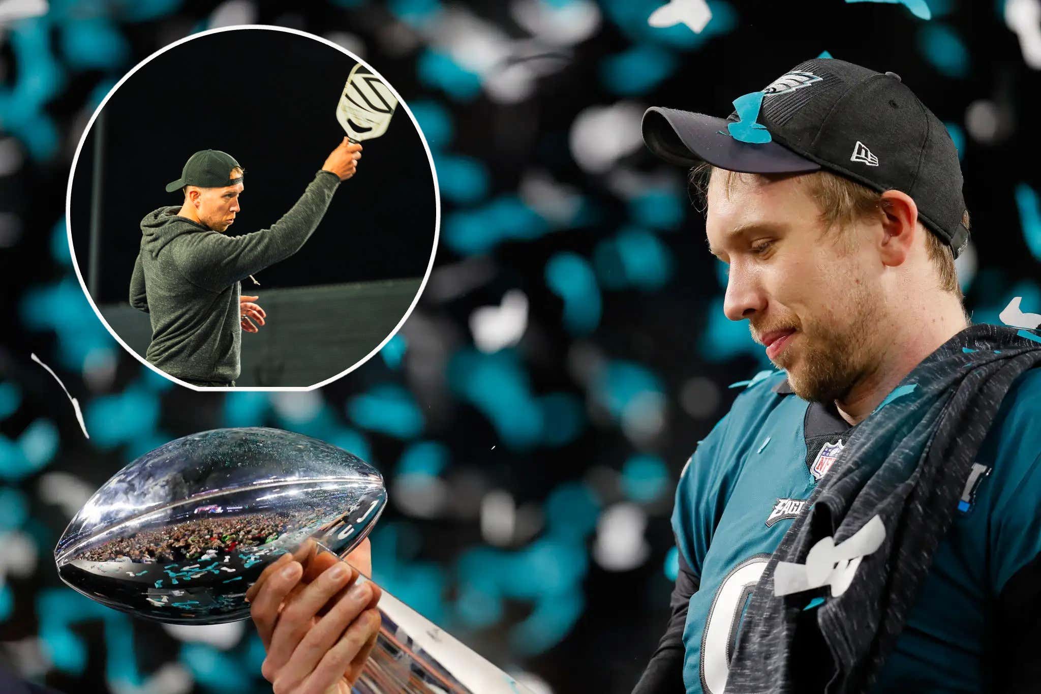 All Super Bowl MVP Nick Foles Does Is Win, Takes Home Gold At Pickleball Tournament Over The Weekend