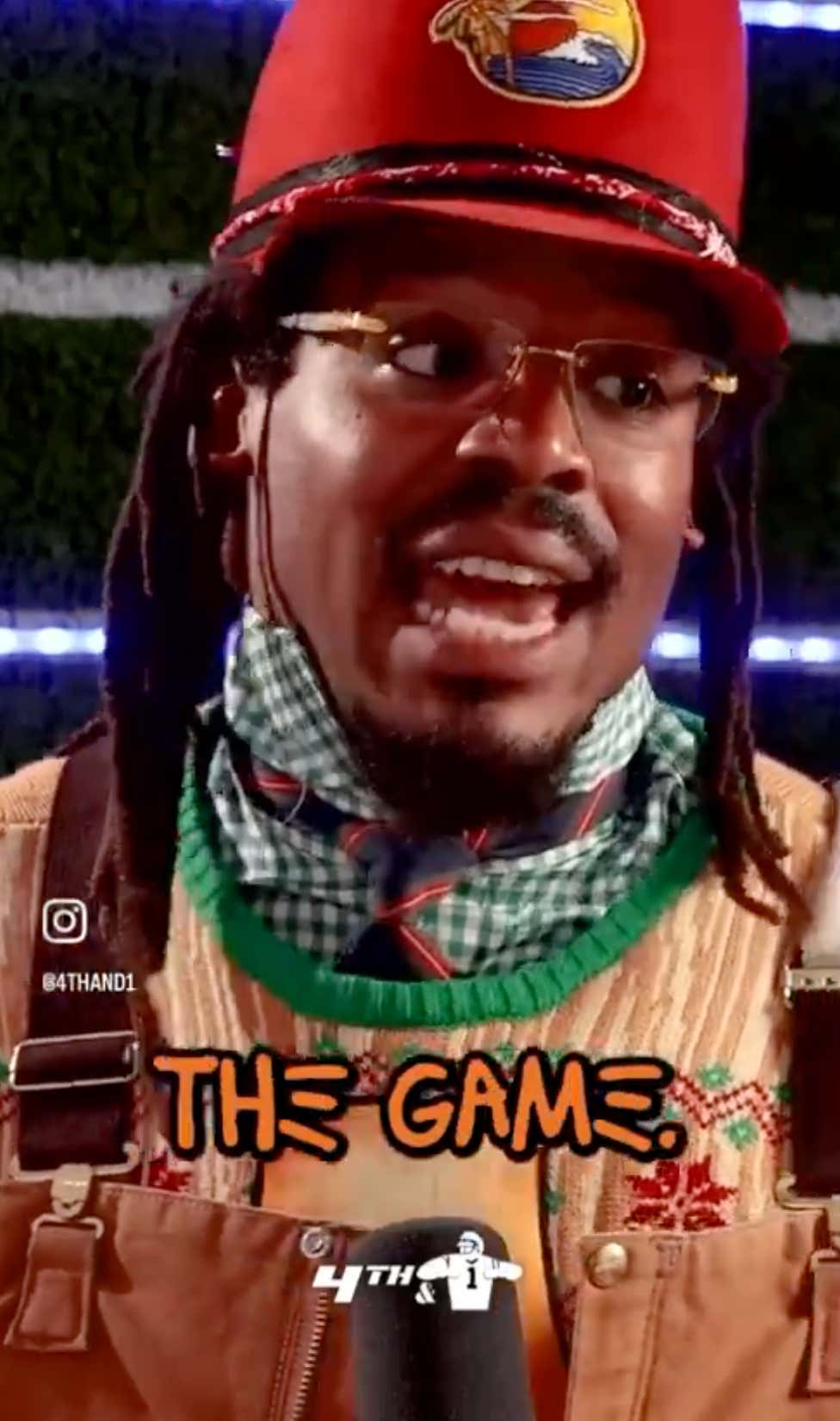 Cam Newton Dressed in a Halloween Costume is About to Take the Internet by Storm With His Takes