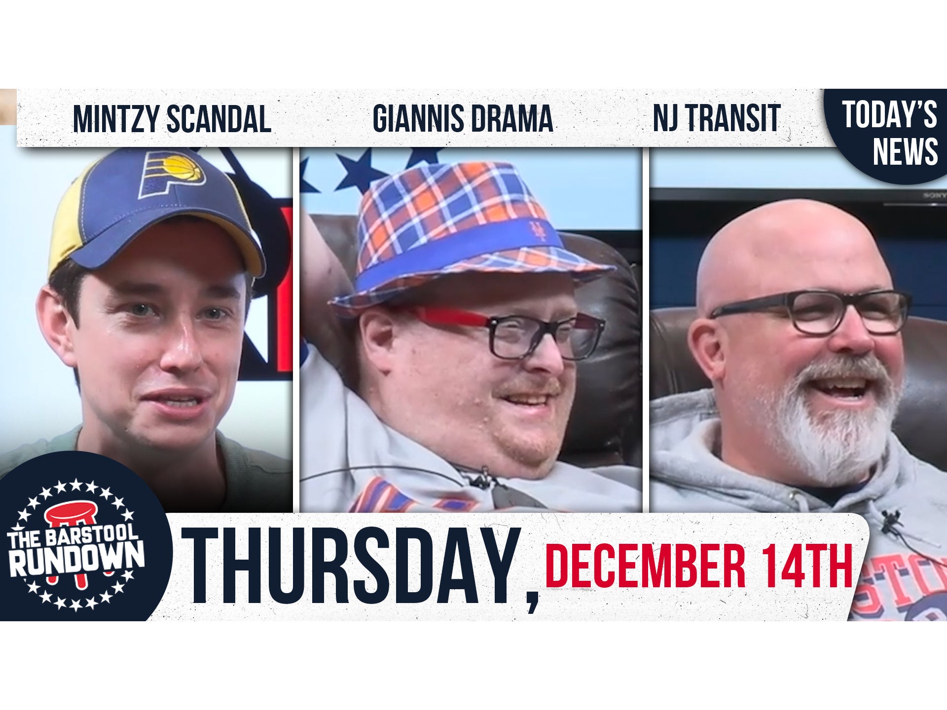 Mintzy Did It Again! - Barstool Rundown - December 14th, 2023