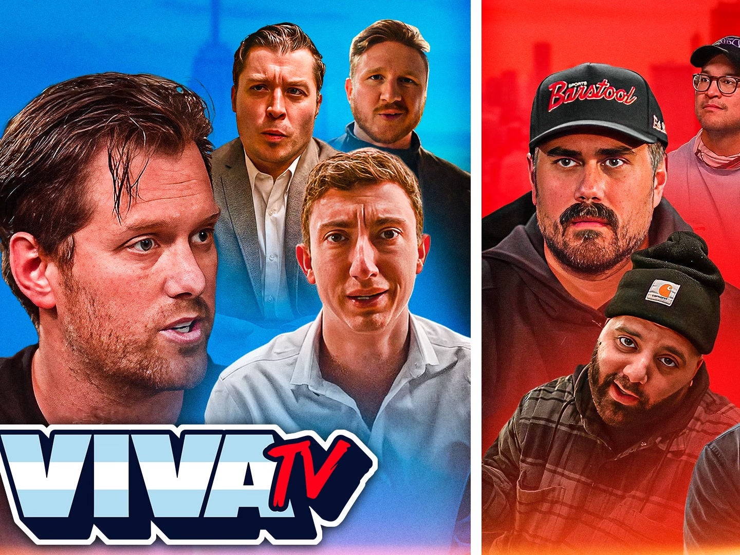 BARSTOOL NEW YORK VS. BARSTOOL CHICAGO | VIVA TV