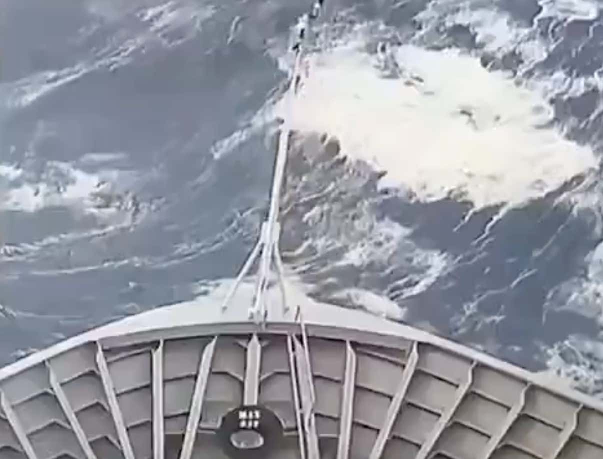 Cruises Are All Fun And Exciting Until Your Ship Gets Hit By a Massive